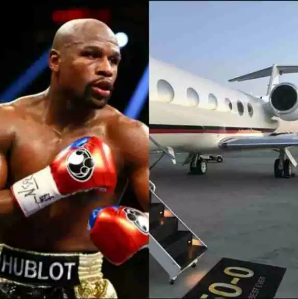 Floyd Mayweather Buys Himself A Private Jet For His 41st Birthday (Photos)